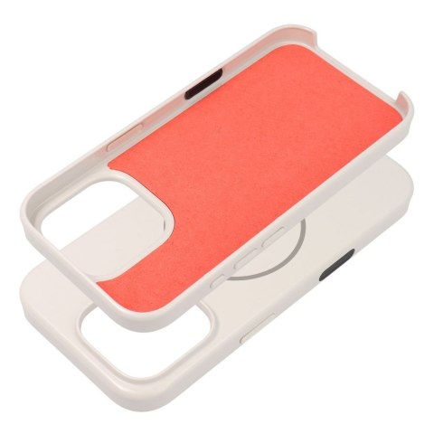 Etui na iPhone 16 PLUS Premium Glossy Mag Cover zgodny z MagSafe i Camera Control button białe