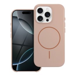 Etui na iPhone 16 PLUS Premium Glossy Mag Cover zgodny z MagSafe i Camera Control button pustynny złote