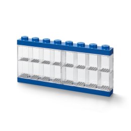 LEGO(R) witrynka na minifigurki 16 niebieska
