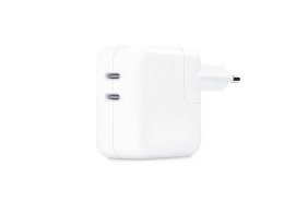 Oryginalna ładowarka sieciowa Apple MW2K3ZM/A 2x Typ C 35W biała blister