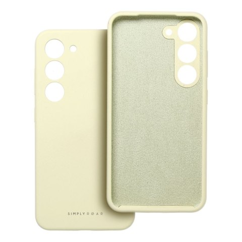 ROAR futerał CLOUD SKIN do SAMSUNG A17 Jasnożółty