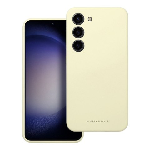 ROAR futerał CLOUD SKIN do SAMSUNG A17 Jasnożółty