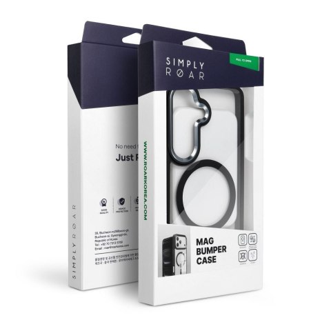 ROAR futerał MAG BUMPER kompatybilny z MagSafe do SAMSUNG A37 czarny