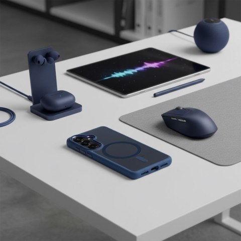 ROAR futerał MAG BUMPER kompatybilny z MagSafe do SAMSUNG A37 granatowy