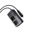 Rozdzielacz gniazda zapalniczki Hoco 2 porty max 200W PD66W/1C2A Z66 czarna