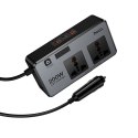 Rozdzielacz gniazda zapalniczki Hoco 2 porty max 200W PD66W/1C2A Z66 czarna
