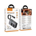 Rozdzielacz gniazda zapalniczki Hoco 2 porty max 200W PD66W/1C2A Z66 czarna