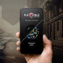 Szkło hybrydowe do Samsung S26 ULTRA Forcell Flexible 5D czarne (Hot Bending - działający czytnik)