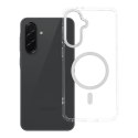 Etui na Samsung A36 Frame Clear Hybrid Mag Cover zgodny z MagSafe transparentne