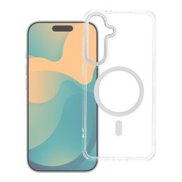 Etui na Samsung A37 Frame Cleear Hybrid Mag Cover zgodny z MagSafe transparentne
