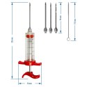 Nastrzykiwarka 30ml + 3 igły + czyścik 311104