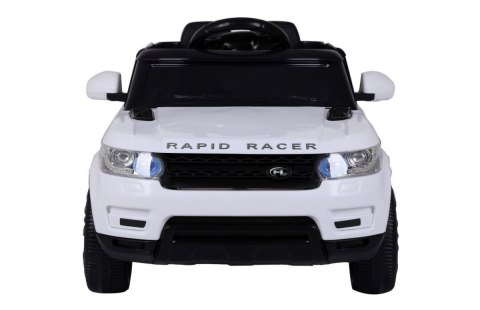 Autko Start Run na akumulator, Biały SUV + Pilot