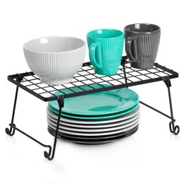 Półka Wkład do Szafki Kuchennej Składana Metal Loft 36 cm Czarna