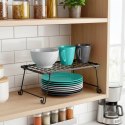 Półka Wkład do Szafki Kuchennej Składana Metal Loft 36 cm Czarna