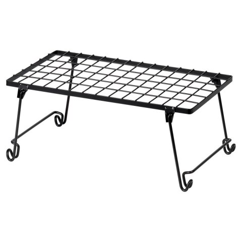 Półka Wkład do Szafki Kuchennej Składana Metal Loft 36 cm Czarna