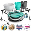 Półka Wkład do Szafki Kuchennej Składana Metal Loft 36 cm Czarna