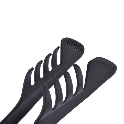 Szczypce Kuchenne 2w1 Łopatka do Grillowania Smażenia Teflonu 27 cm