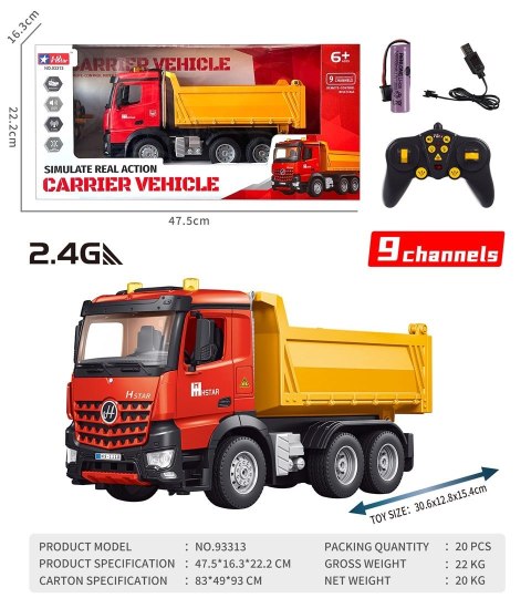 Duża Wywrotka R/C