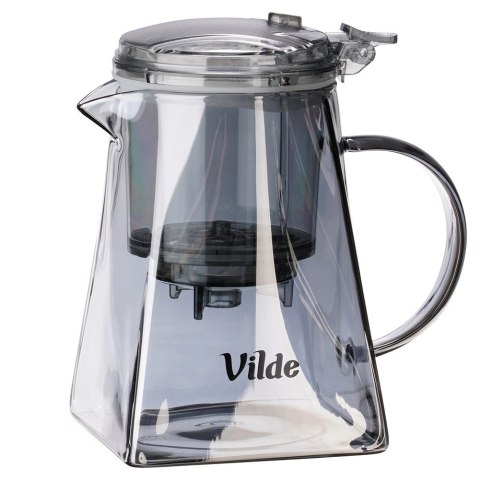 Dzbanek Szklany VILDE Zaparzacz 1,4 L System Spustowy Herbaty Naparów
