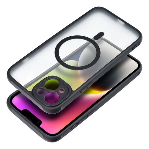 Etui na iPhone 14 Full Matte Mag Cover zgodne z MagSafe czarne