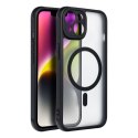 Etui na iPhone 14 Full Matte Mag Cover zgodne z MagSafe czarne
