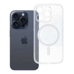 Etui na iPhone 14 PRO Clear Mag Cover (Str / Camera Protection) zgodne z MagSafe transparentne glitter