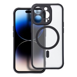 Etui na iPhone 14 PRO Full Matte Mag Cover zgodne z MagSafe czarne