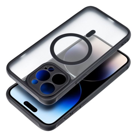 Etui na iPhone 14 PRO Full Matte Mag Cover zgodne z MagSafe czarne