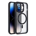 Etui na iPhone 14 PRO Full Matte Mag Cover zgodne z MagSafe czarne