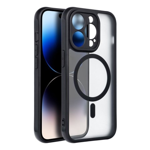 Etui na iPhone 14 PRO Full Matte Mag Cover zgodne z MagSafe czarne