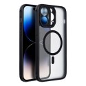 Etui na iPhone 14 PRO MAX Full Matte Mag Cover zgodne z MagSafe czarne