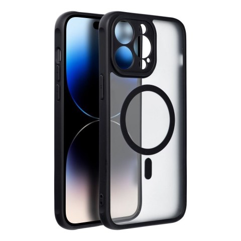 Etui na iPhone 14 PRO MAX Full Matte Mag Cover zgodne z MagSafe czarne