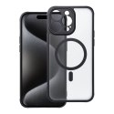Etui na iPhone 15 PRO MAX Full Matte Mag Cover zgodne z MagSafe czarne