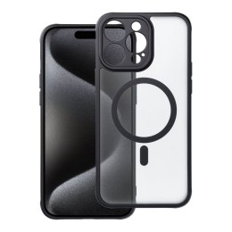 Etui na iPhone 15 PRO MAX Full Matte Mag Cover zgodne z MagSafe czarne