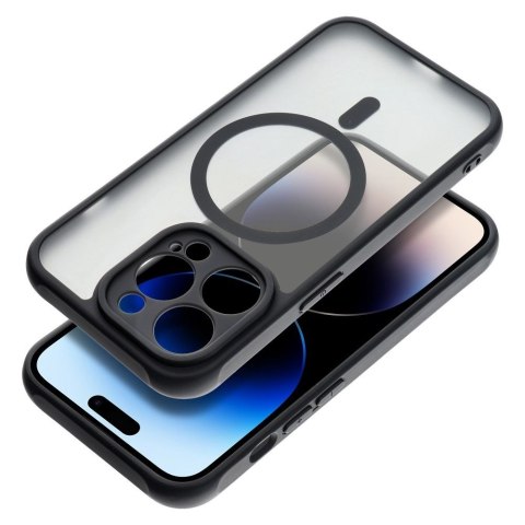 Etui na iPhone 15 PRO MAX Full Matte Mag Cover zgodne z MagSafe czarne