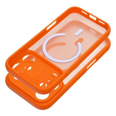 Etui na iPhone 16 Full Matte Mag Cover zgodne z MagSafe pomarańczowe