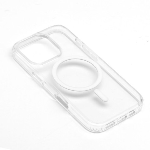 Etui na iPhone 16 PRO MAX Clear Mag Cover Elite (Str / NIEŻÓŁKNĄCY / Camera Control Button) zgodne z MagSafe transparentne