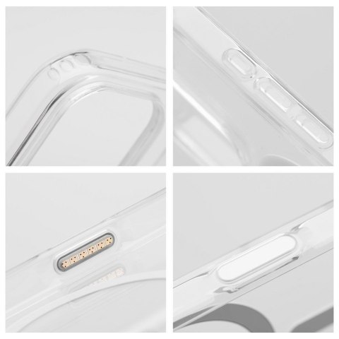 Etui na iPhone 16 PRO MAX Clear Mag Cover Elite (Str / NIEŻÓŁKNĄCY / Camera Control Button) zgodne z MagSafe transparentne
