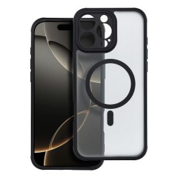 Etui na iPhone 16 PRO MAX Full Matte Mag Cover zgodne z MagSafe czarne