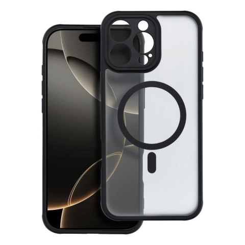 Etui na iPhone 16 PRO MAX Full Matte Mag Cover zgodne z MagSafe czarne