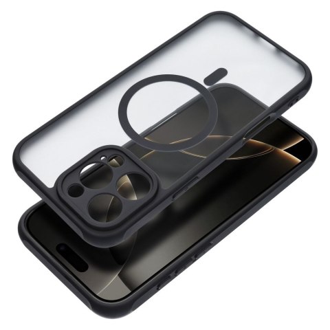 Etui na iPhone 16 PRO MAX Full Matte Mag Cover zgodne z MagSafe czarne