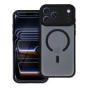 Etui na iPhone 17 Pro Max / 18 Pro Max (low camera edge) Full Matte Mag Cover zgodne z MagSafe czarne