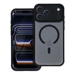Etui na iPhone 17 Pro Max / 18 Pro Max (low camera edge) Full Matte Mag Cover zgodne z MagSafe czarne