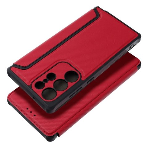 Etui z klapką na Samsung A27 Razor Book czerwone