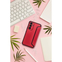 Etui z klapką na Samsung A27 Razor Book czerwone