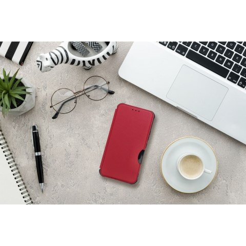 Etui z klapką na Samsung A27 Razor Book czerwone