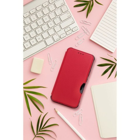 Etui z klapką na Samsung A27 Razor Book czerwone