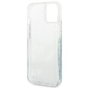 GUESS futerał do IPHONE 13 / 14 / 15 GUHCP14SLFLSN (Flower Liquid Glitter) zielony
