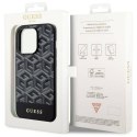 GUESS futerał do IPHONE 14 Pro GUHMP14LHGCFSEK (MAG GCUBE) czarny