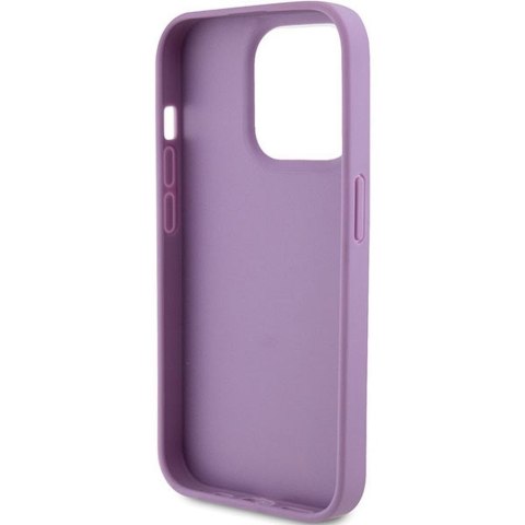 GUESS futerał do IPHONE 15 Pro Max GUHCP15XP4EPMU (Quilted 4G Classic) jasny fiolet